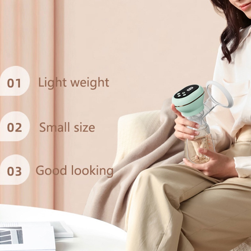Máy Hút Sữa Mát Xa Một Đầu Điều Chỉnh Tốc Độ Tiện Lợi