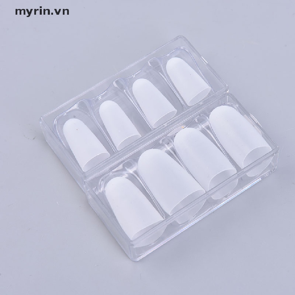 Bộ 4 Phụ Kiện Bọc Đầu Ngón Tay Bằng Silicone Cho Đàn Ghita