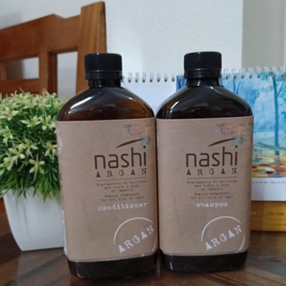 Dầu gội xả phục hồi hư tổn nashi argan 500ml [ nashi-chính hãng