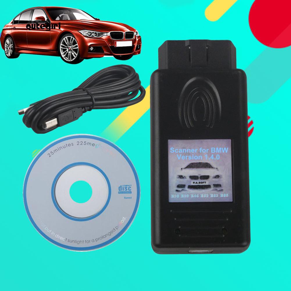 Bộ Thiết Bị Quét Chẩn Đoán Lỗi Ô Tô Tự Động Phiên Bản 1.4.0 Cho BMW E38 E39 E46