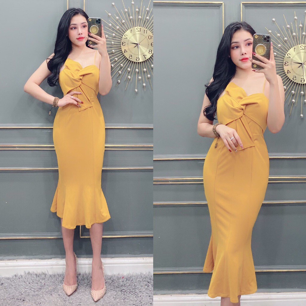 ĐẦM BODY DỰ TIỆC ĐUÔI CÁ CỰC XINH HÀNG MỚI CAO CẤP 2020