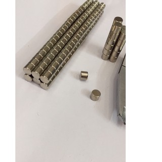 Nam châm viên đất hiếm 6x5mm