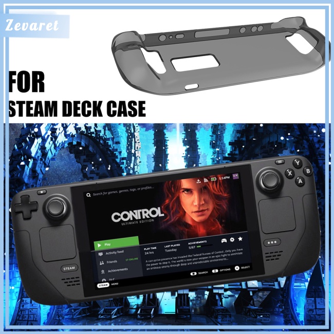 Vỏ Tpu Mềm Nhẹ Chống Trượt Bảo Vệ Cho Bảng Điều Khiển Chơi Game Steam Deck
