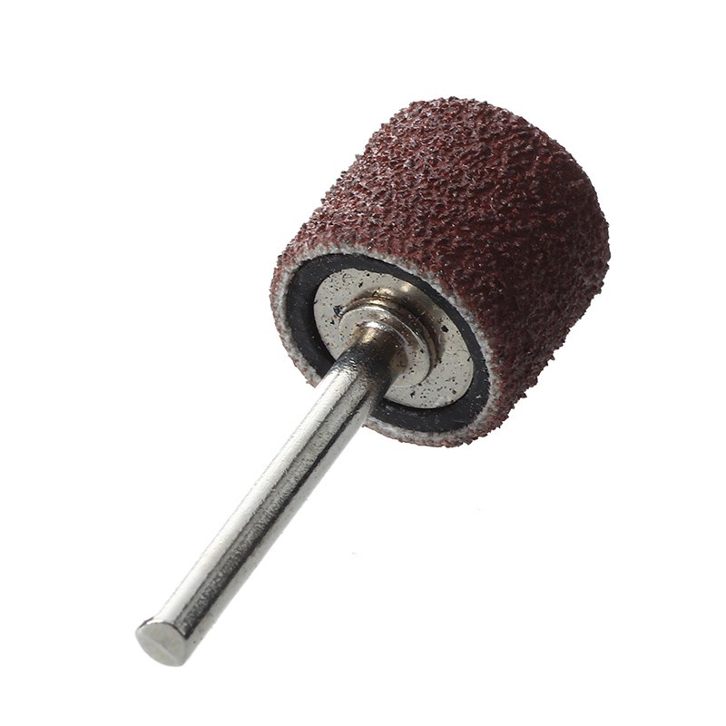 Set 100 Vòng Giấy Nhám 1 / 2 &quot;Kèm 2 Trục Xoay Cho Máy Mài Dremel