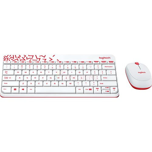 Combo chuột và bàn phím không dây Logitech MK240 - Hàng chính hãng