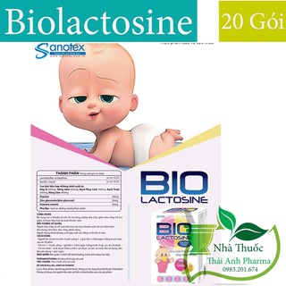 Bio lactosine - Men Vi Sinh Hỗ Trợ Tiêu Hóa Giảm Tiêu Chảy