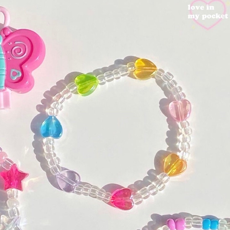 VÒNG TAY TRÁI TIM HANDMADE