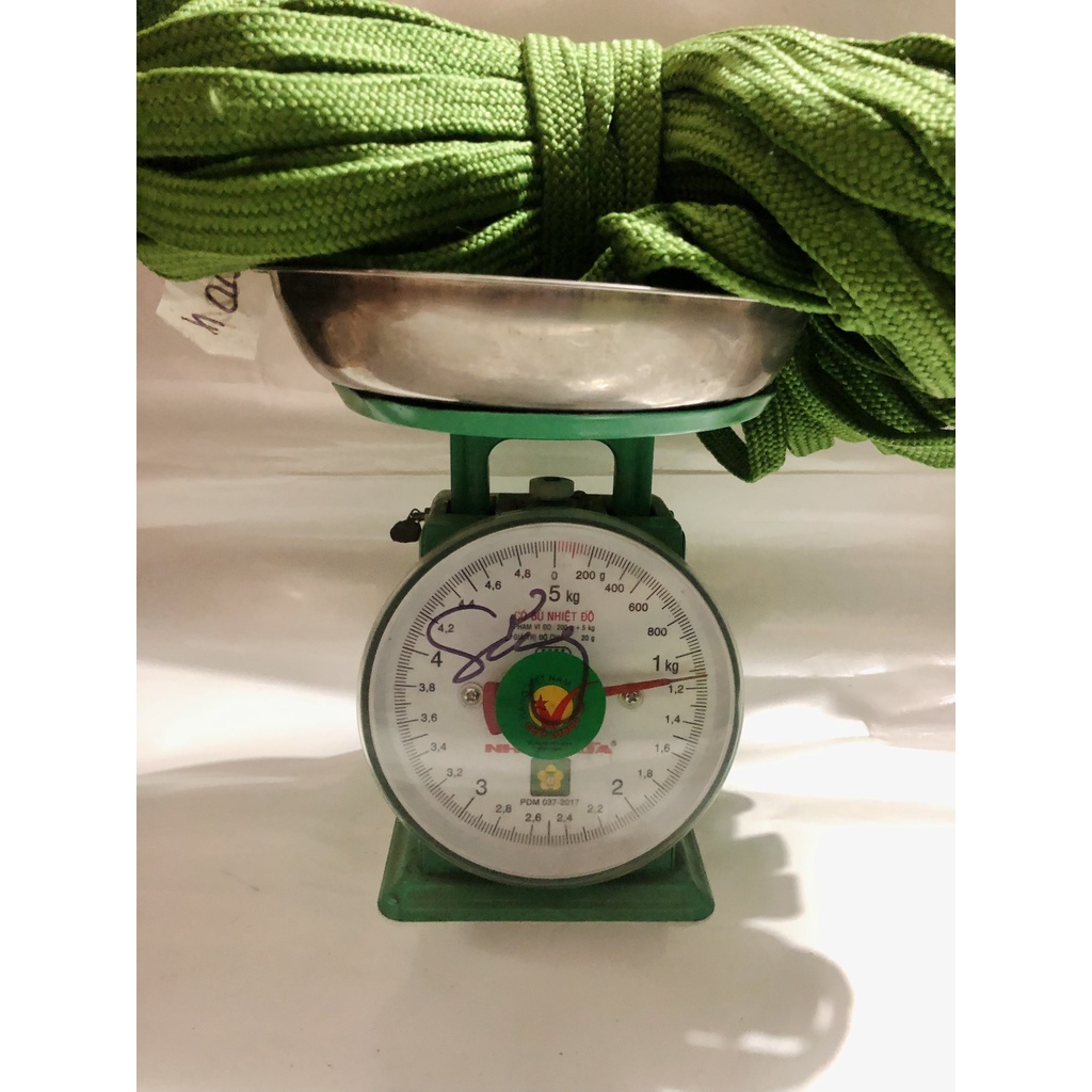 [Giá Sỉ] Dây Dù Dẹp Xanh Dày 2cm