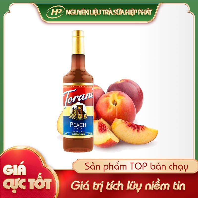 Syrup đào TORANI 750ml -  - SP010155 - Nguyên liệu trà sữa HIỆP PHÁT