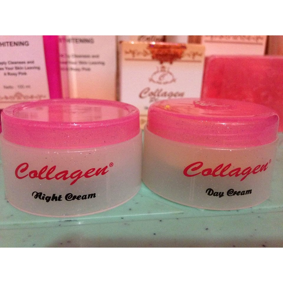 Kem Collagen Plus Vit E  - Bộ Kem Nám Tàn Nhang Indonesia