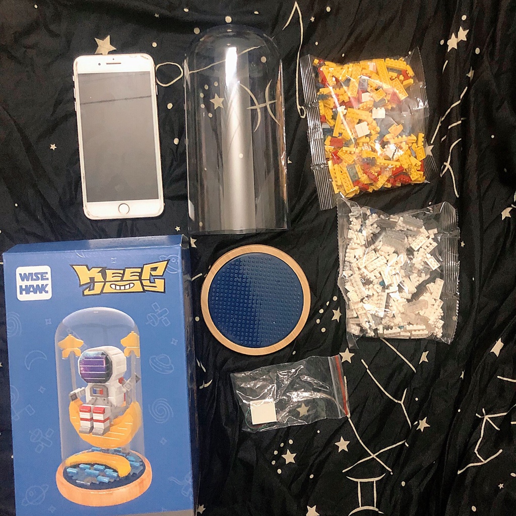 Mô hình Phi Hành Gia tự lắp ghép  - kèm ảnh thật chi tiết