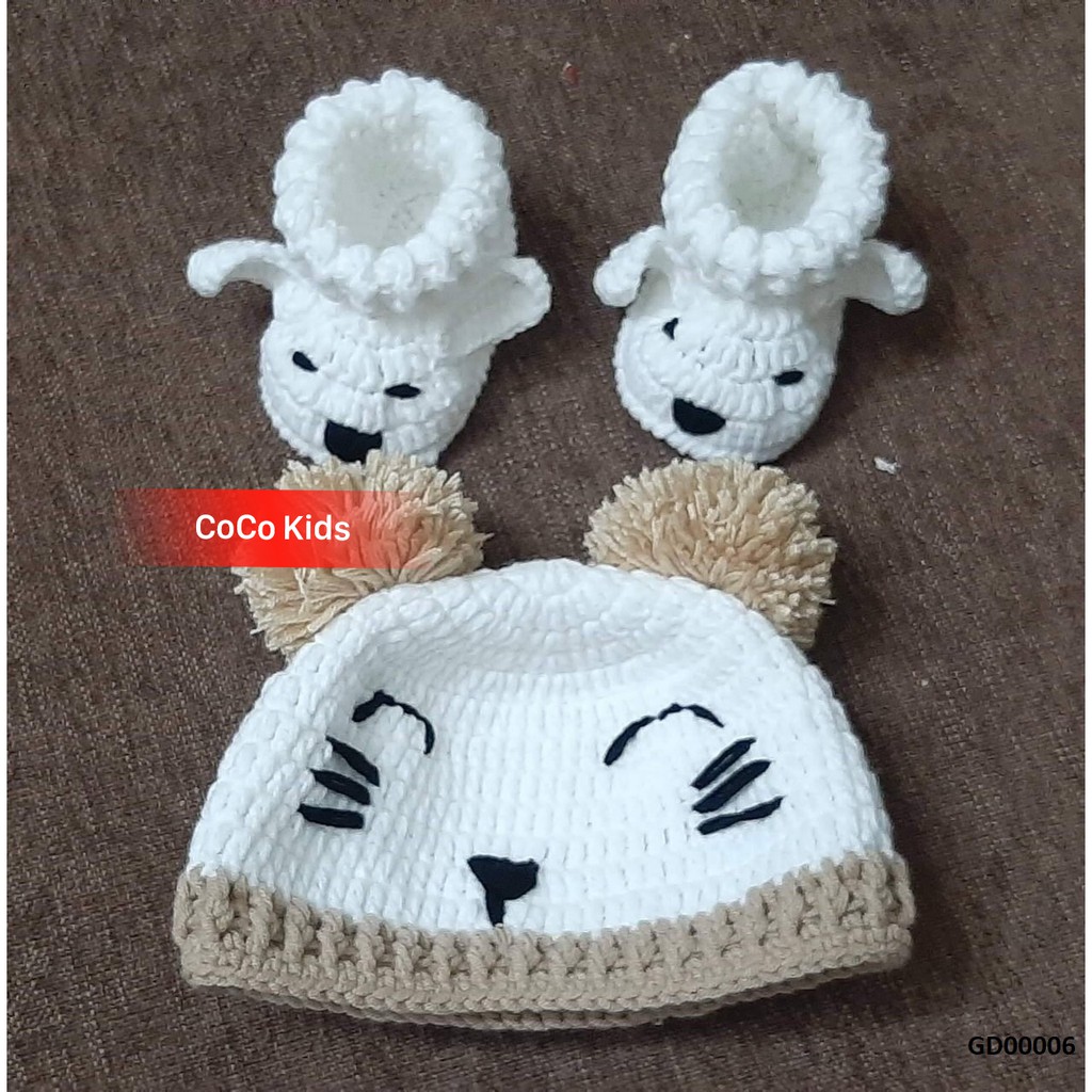 Boot cao cổ hình con vật - giày handmade cho trẻ em