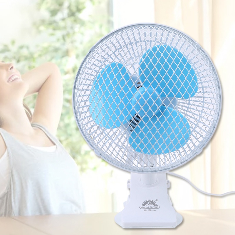 Quạt 220V 2 Tốc Độ 9.4-inch Dạng Kẹp Gắn Bàn Làm Việc Với Lò Nướng An Toàn