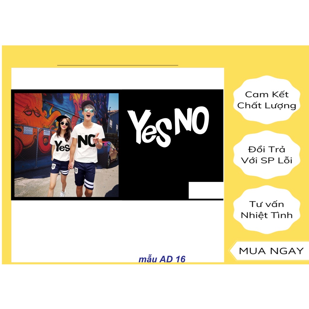 Áo đôi nam nữ tay cộc in hình ngộ nghĩnh , áo cặp in hình phong cách HÀN QUỐC