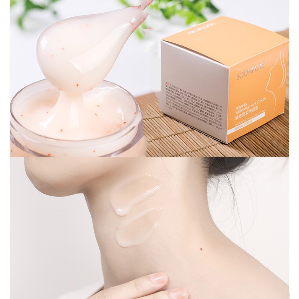 Kem Dưỡng Da Neck Cream Cấp Ẩm Làm Mờ Nếp Nhăn, Mịn Da Vùng Cổ 150g