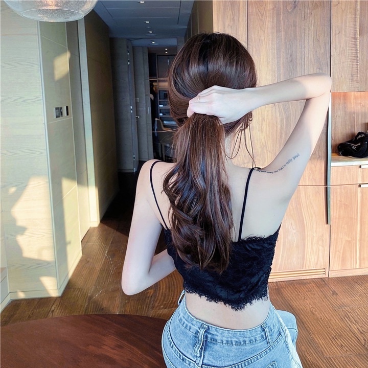 - Áo Hai Dây Bra Ren Loại 1, Chất Liệu Ren Mềm, Bigsize MCK1