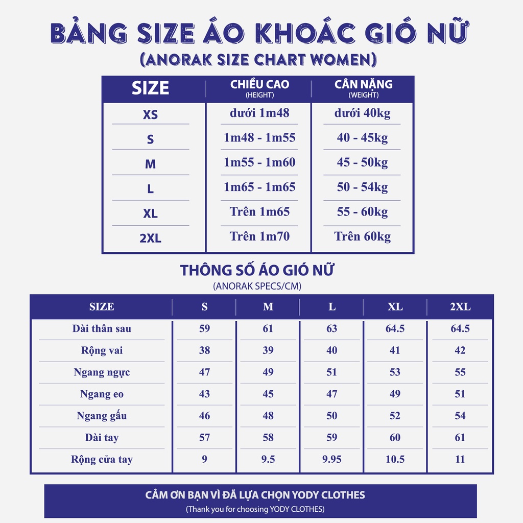 Áo gió nữ YODY 3C plus 2 lớp có mũ cản gió chắn mưa năng động ấm áp AKN5040