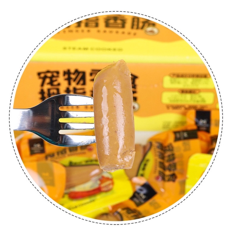 [ 24gr ] Xúc xích hấp Finger Sausage cho cún miu