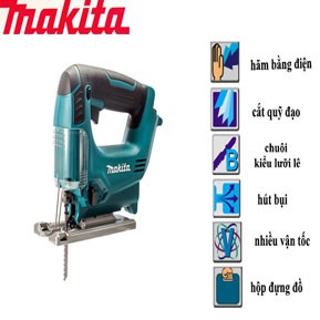 Máy cưa lọng makita JV100DZ, máy cưa pin, cưa lọng cầm tay, bảo hành chất lượng, xuất xứ chính hãng