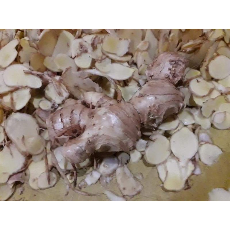 500g Gừng Gió thái lát sấy khô