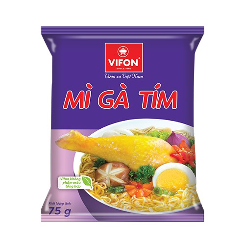 Thùng 30 Gói Mì Gà Tím VIFON 75g/Gói | BigBuy360 - bigbuy360.vn
