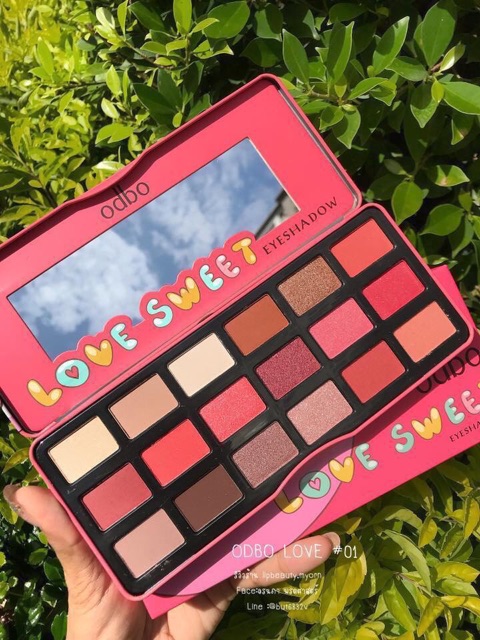 PHẤN MẮT ODBO LOVE SWEET EYESHADOW