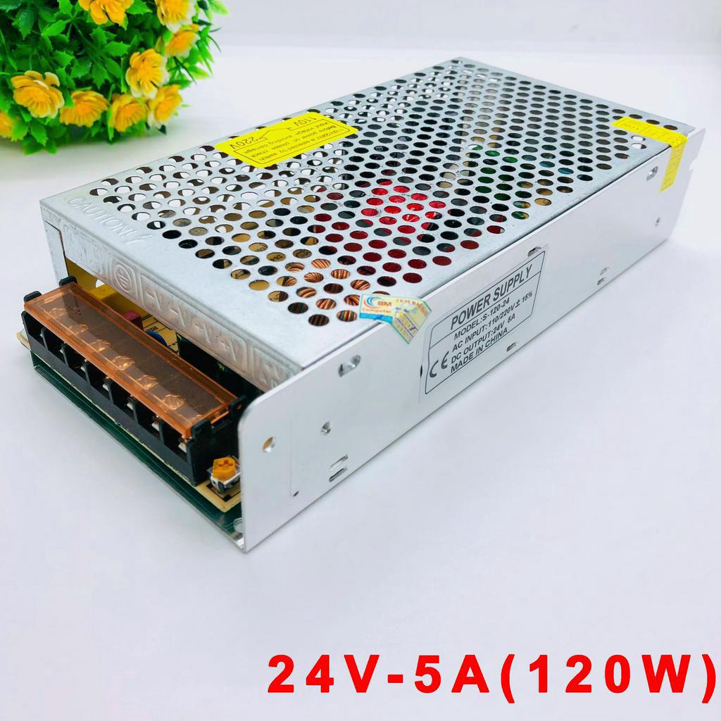 Nguồn tổ ong, Nguồn 24V - 20A/15A/10A/5A/3A dùng cho hệ thống đèn Led, Motor, Máy Phun sương mini...