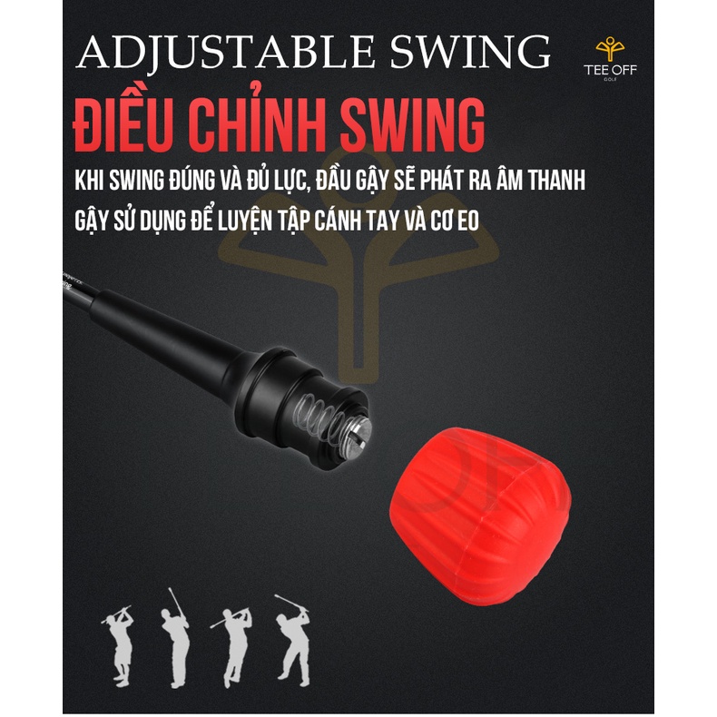 [Có bảo hành] [Chính hãng] Gậy Tập Kỹ Thuật Swing Golf - PGM Swing Practice Stick - HGB009