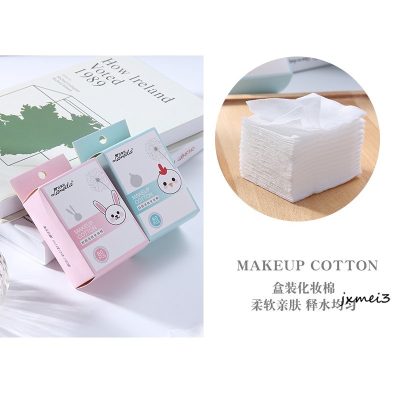 Lamella Pearl Revitalizing Cotton Pads, Makeup Remover And Nail Remover Pads, Disposable Face Towels, Boxed 80 Pieces | BigBuy360 - bigbuy360.vn
