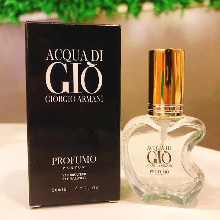 Nước Hoa Mini Nam Giò Đen (Acqua Di Giò Profumo) 20ml