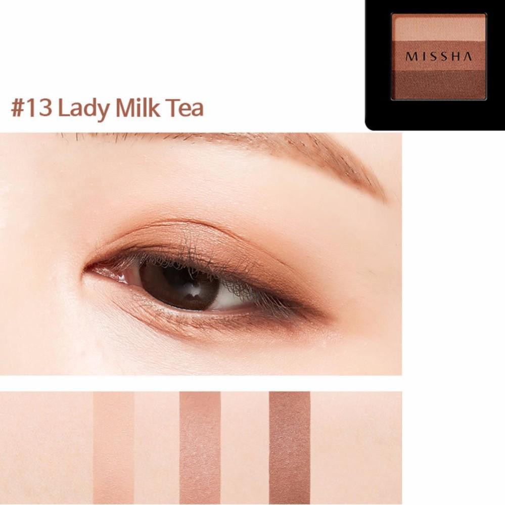 Phấn Mắt 3 Màu Missha Triple Shadow - #13 Lady Milk