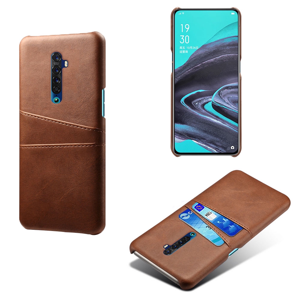 Ốp điện thoại dạng ngăn ví bằng da PU mỏng chống sốc cho OPPO Reno2 Z F Reno Ace 10x zoom