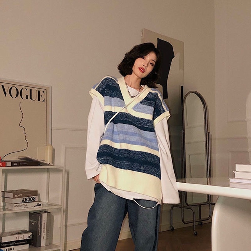 Áo gile len mẫu mới năm 2022