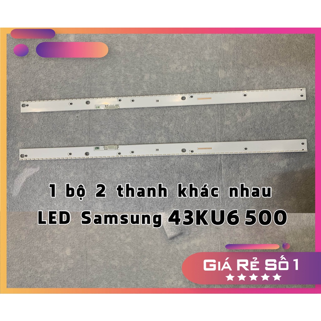 Thanh LED Tivi 43KU6500 - Lắp zin tivi samsung 43KU6400,43KU6500,43MU6400,43MU6500 LED MỚI 100% nhà 