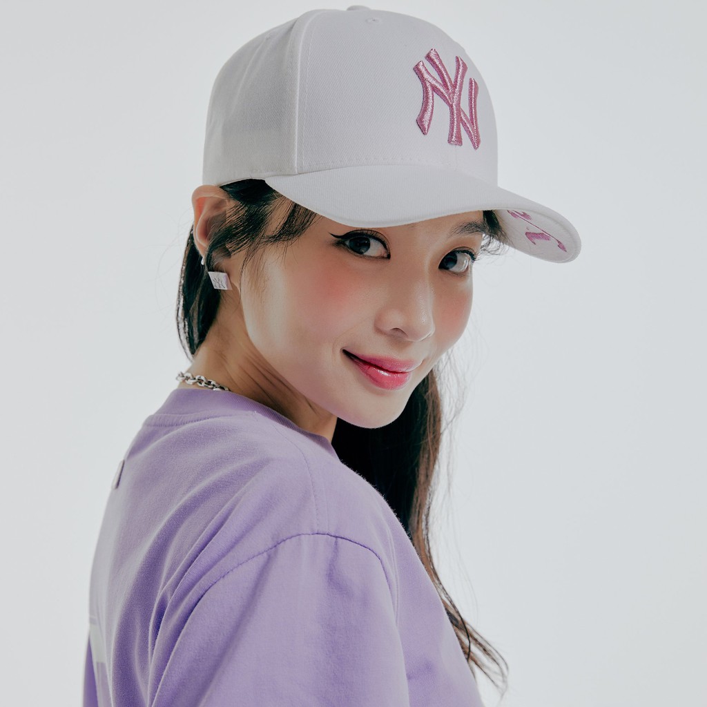(HÀNG XUẤT XỊN) Mũ / Nón trắng N07 M//L//B N//Y YAN//KEES BASEBALL CAP WHITE Made in viet/nam full tag Free size