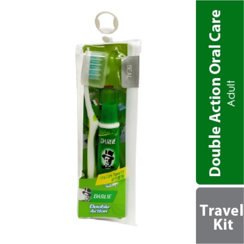 Bộ kem đánh răng bỏ túi du lịch Darlie Travel Kit. Hàng chính hãng DKSH Việt Nam.