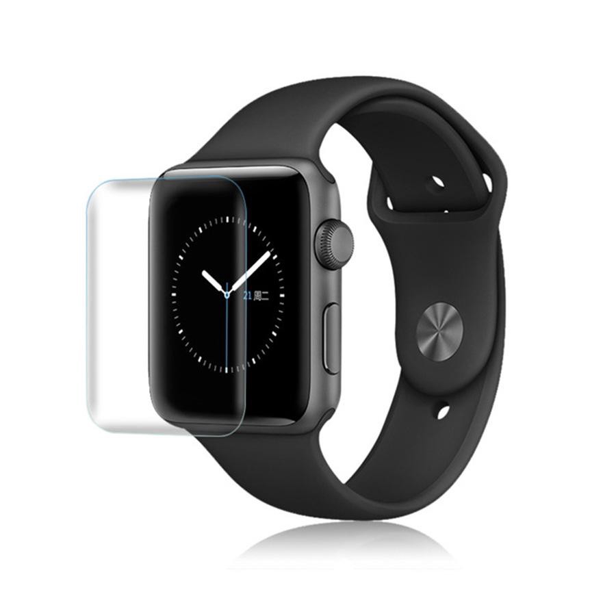 Miếng dán màn hình 3D Full viền cho Apple Watch Series 1 2 3 4 5 6 SE 38mm 40mm 42mm 44mm