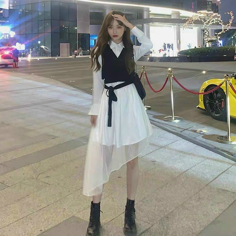 Set đầm phối gile