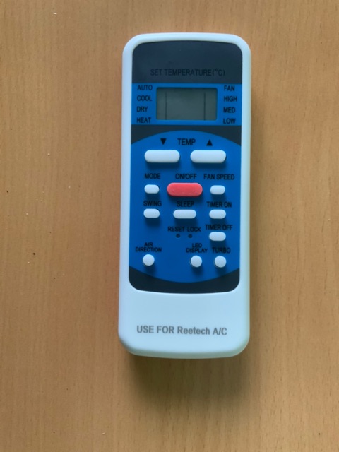 Điều khiển điều hoà Reetech 2 chiều