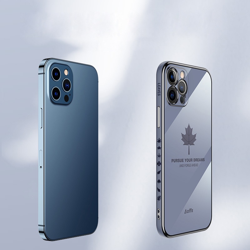 Ốp điện thoại in họa tiết lá phong cho Vivo 1935 1938 1901 1902 1904 1906 V2025 V2024