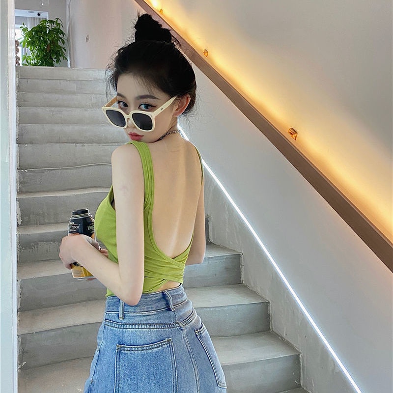 Áo Hai Dây Hở Lưng Gợi Cảm Xu Hướng Cho Nữ