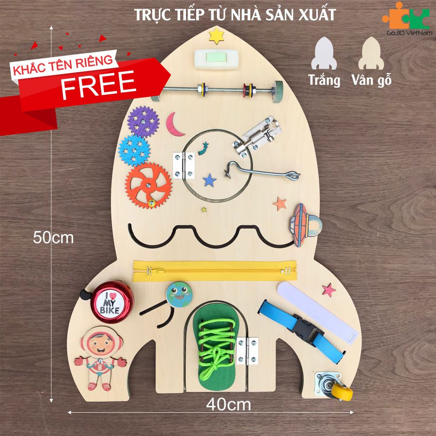 Bảng bận rộn tên lửa-Busy board rocket