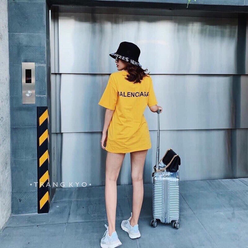 [Free Ship 99K] Áo Phông Nữ Tay Lỡ Dáng Dài Phong Cách Unisex