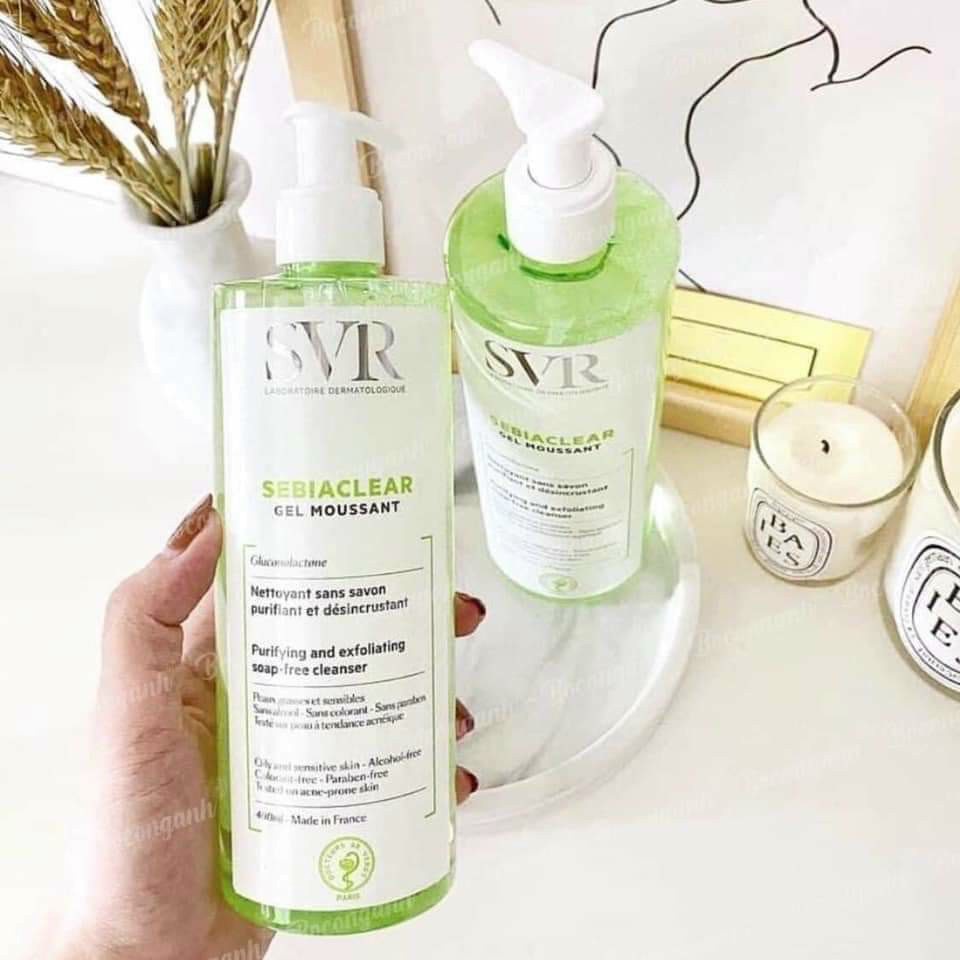 Srm Svr - Sữa Rửa Mặt Svr Gel Moussant Cho Da Dầu Mụn & Da Nhạy Cảm | BigBuy360 - bigbuy360.vn