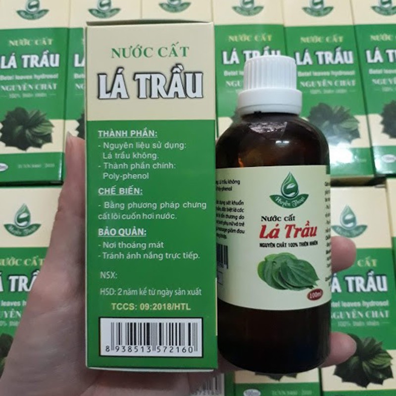 100ml Nước cất lá trầu chăm sóc phụ khoa (nguyên chất) HUYỀN THOẠI.