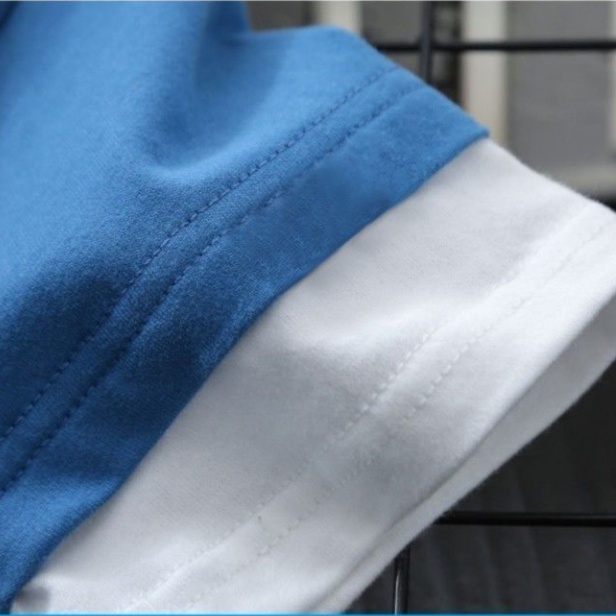 Phong Cách Mới Offer ~ Áo Thun Cotton Nguyên Chất Hai Mảnh Tay Ngắn Phong Cách Mới Cho Bé Trai