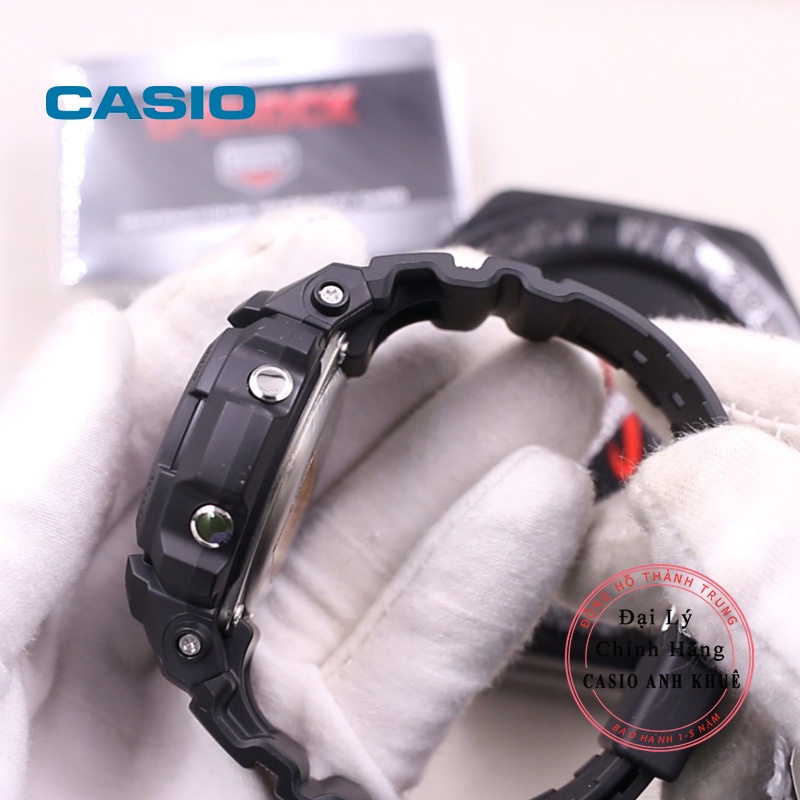 Đồng hồ Nam Casio G-Shock Nam AWR-M100SAR-1ADR mặt đỏ cỡ nhỏ