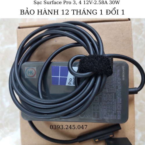 Sạc Adapter Surface Pro 3-4 15V-2.58A 44W Microsoft Surface Pro 3 Pro4 Model 1625 1724 1796 1824 1901