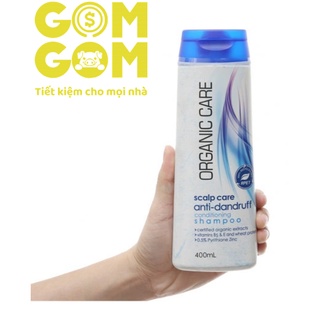 DẦU GỘI NGĂN NGỪA VÀ GIẢM GÀU ORGANIC CARE 400ML