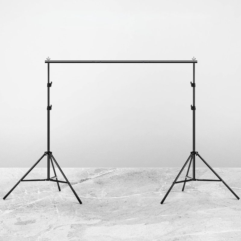 Khung giá treo phông nền hình chữ U dùng trong studio và ngoại cảnh kích thước 2m6 x 3m kèm theo kẹp